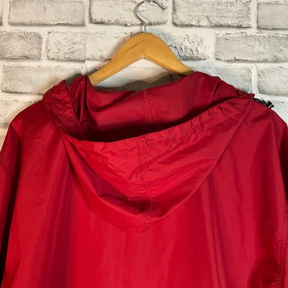 WDW Walt Disney World Unisex Hooded Windbreaker Jacket Red Size XL - Picture 9 of 13